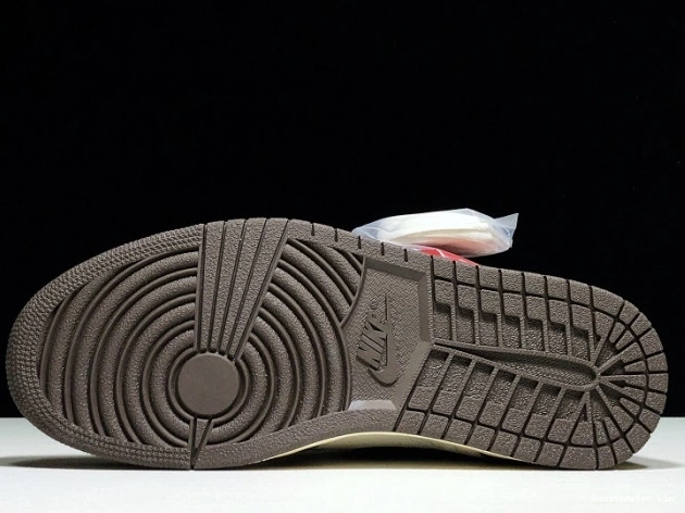 Bmlin shoes OG Retro High CD4487 Scott 1 'Mocha' 100 - Jordan Air Travis x 0811